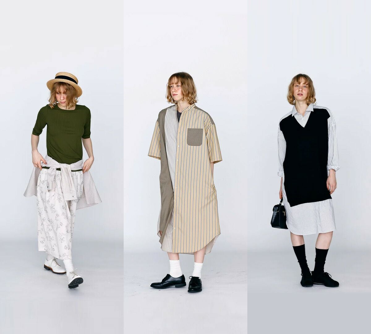 KELEN(ケレンkelen)リネンプルオーバー kelen ケレン リネン混ストレッチ テーラード バックフレア ジャケット