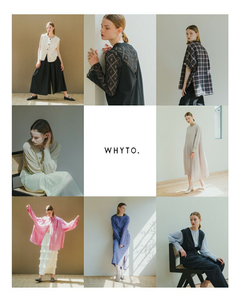 クーポン対象】whyto ホワイト テントライン ジャケット “tent line