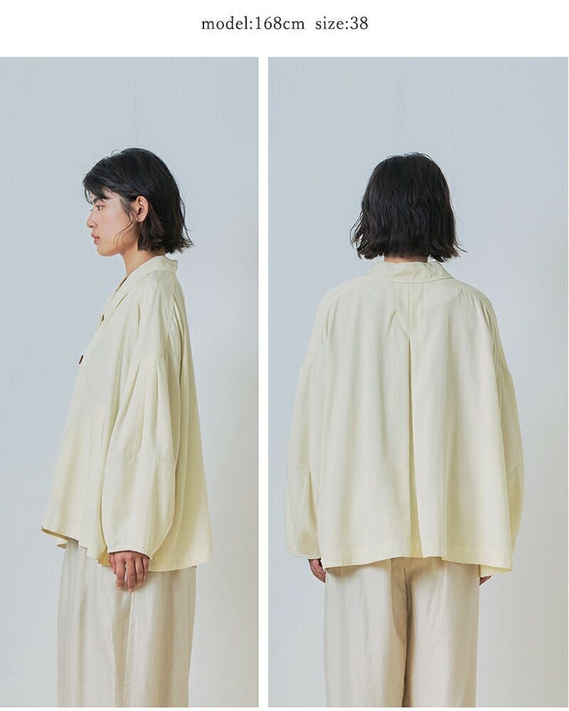 whyto ホワイト テントライン ジャケット “tent line jacket