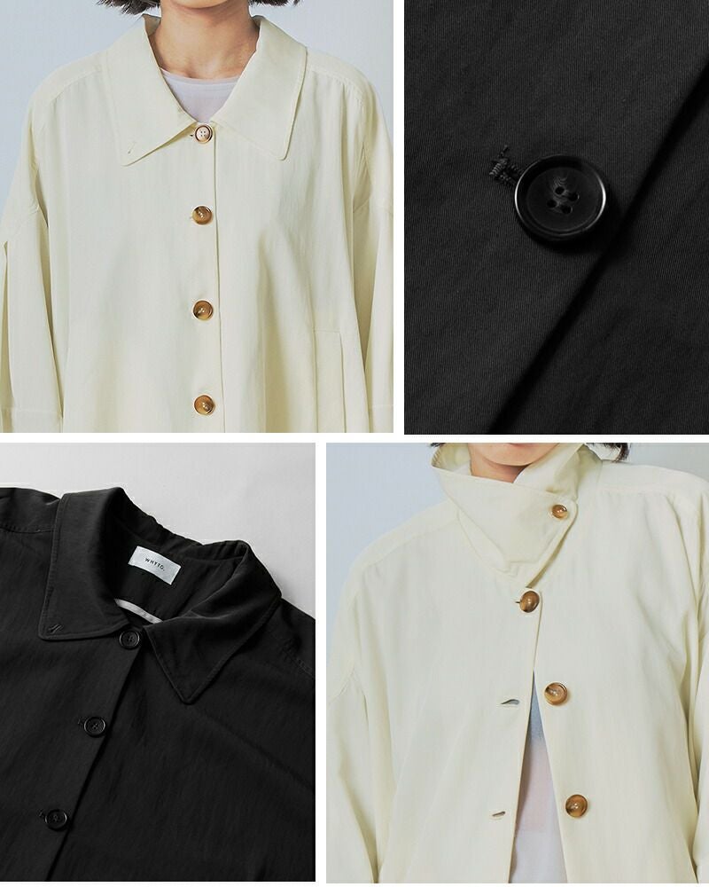 whyto ホワイト テントライン ジャケット “tent line jacket
