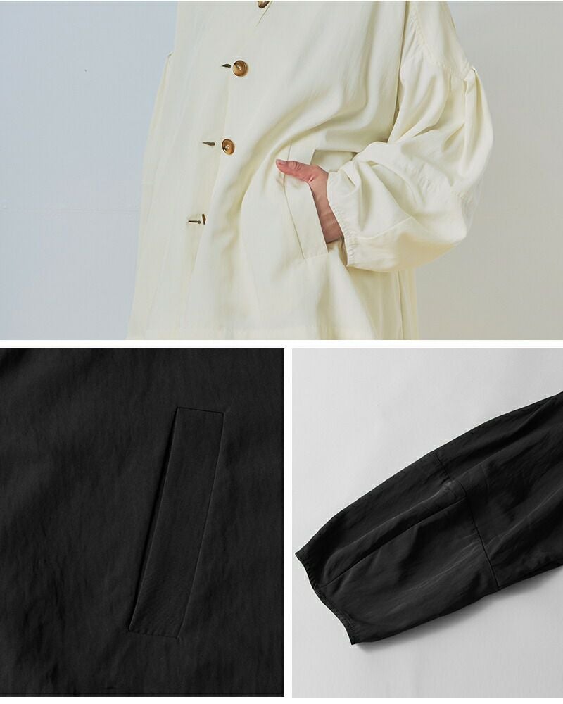 whyto ホワイト テントライン ジャケット “tent line jacket