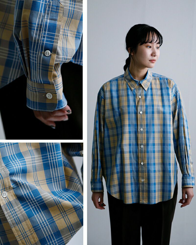 Shinzone シンゾーン チェック ダディシャツ CHECK DADDY SHIRT