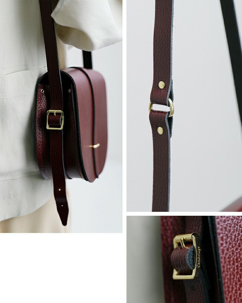 【新品】ケンブリッジサッチェル 15in バッチェル ダークブラウン Cambridge Satchel (ケンブリッジ サッチェル) 「The Saddle Bag