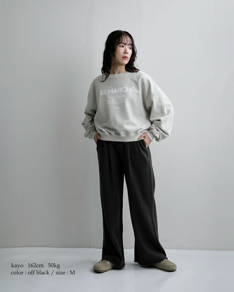 Champion チャンピオン フレンチテリー ワイドスウェットパンツ cw
