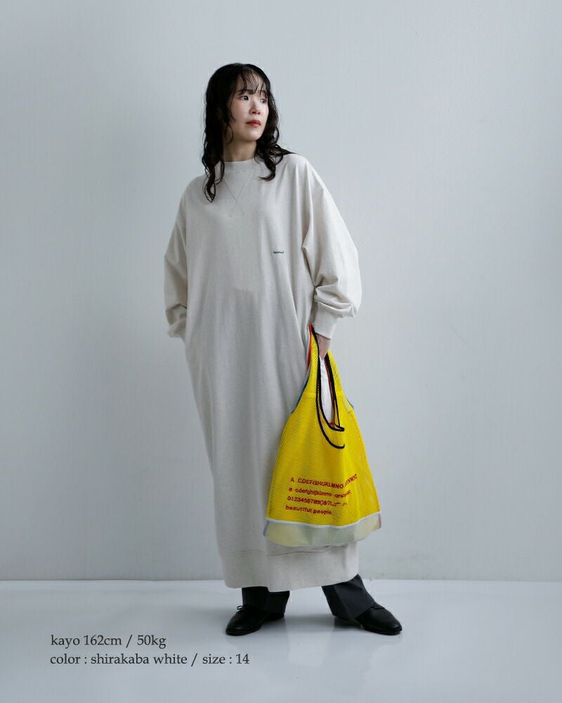 Gymphlex ジムフレックス コットン天竺 ワイド クルーネック