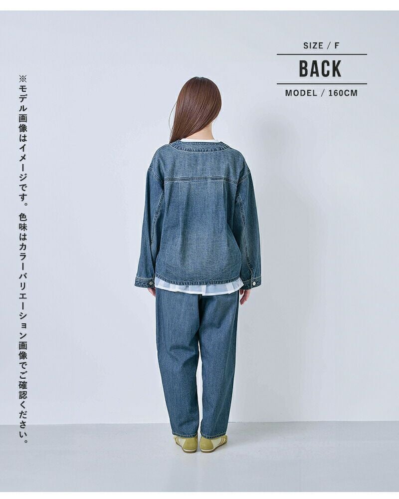 kelen ケレン Vネックデザイン デニム ジャケット “JEY” lkl26hjk2086