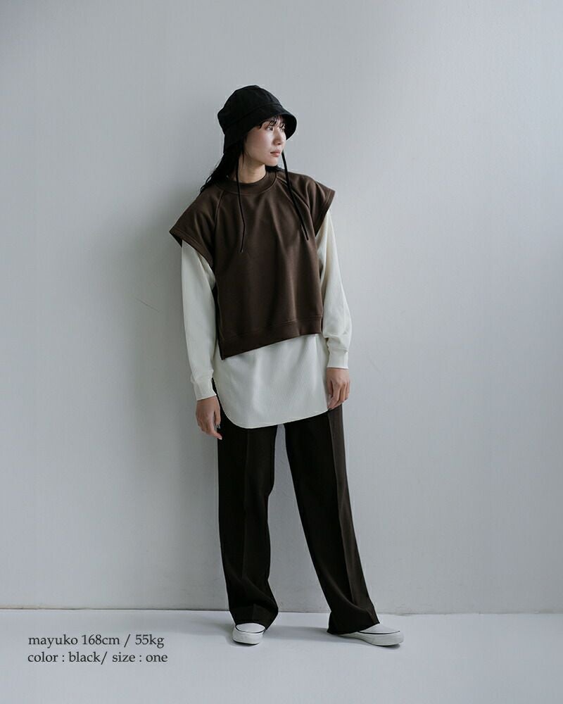 Nine Tailor ナインテイラー リネンコットン ハット “Horsetail Hat” n