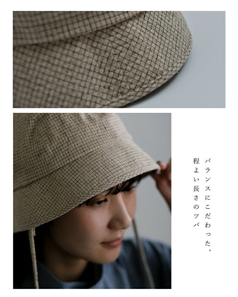 クーポン対象】Nine Tailor ナインテイラー リネンコットン ハット