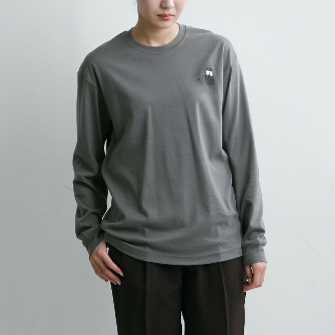 ノースフェイス　ロングtシャツ　グレー ザ・ノース・フェイス THE NORTH FACE アウトドアカジュアル 長袖T