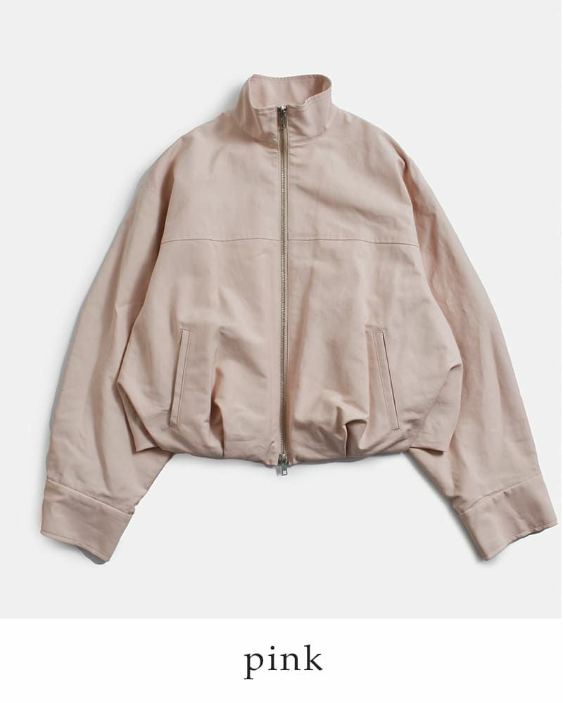 MANOF BALLOON ZIP BLOUSON Mサイズ ピンク MANOF（マノフ）の「BALLOON ZIP BLOUSON（その他アウター）」 - WEAR