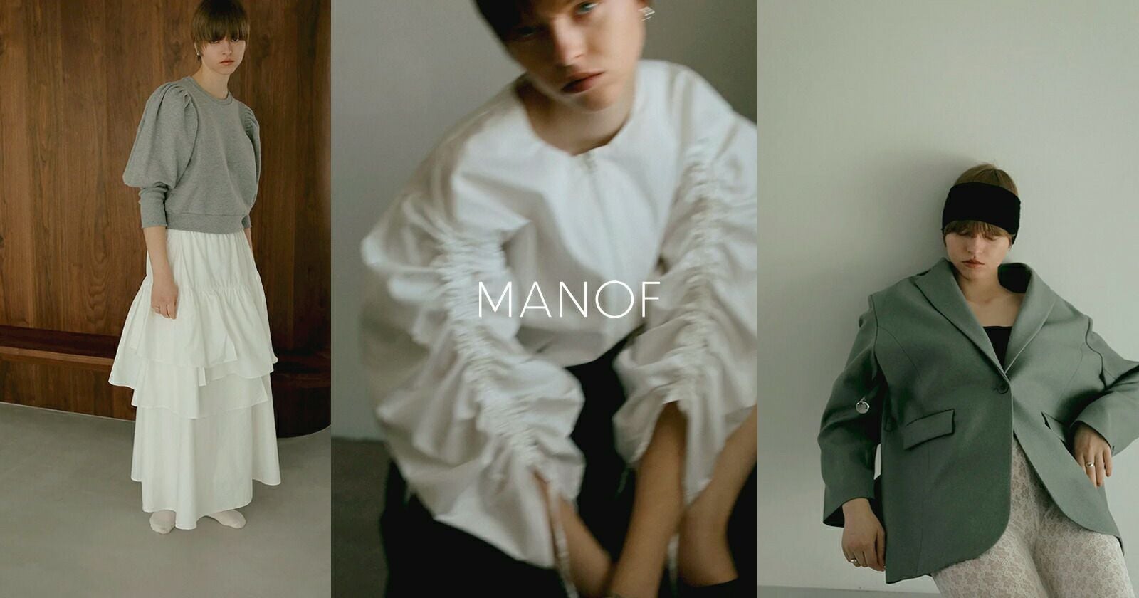 MANOF マノフ バルーン ジップブルゾン 80104-0533 2026ss新作
