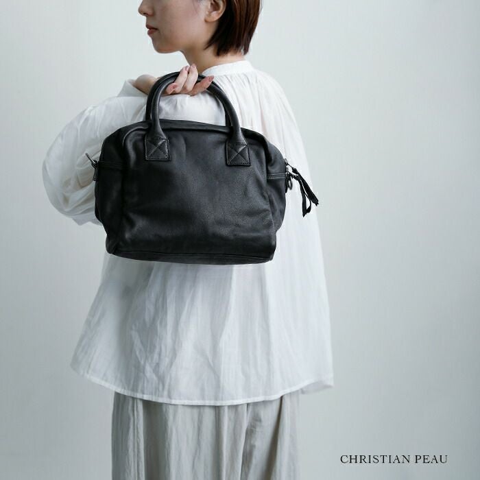 CHRISTIAN PEAU クリスチャンポー 2way カウレザー バッグ 06456-1-cp