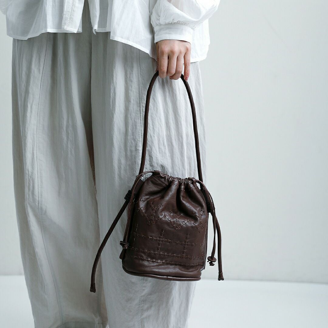 CHRISTIAN PEAU クリスチャンポー カウレザー ショルダー ステッチ