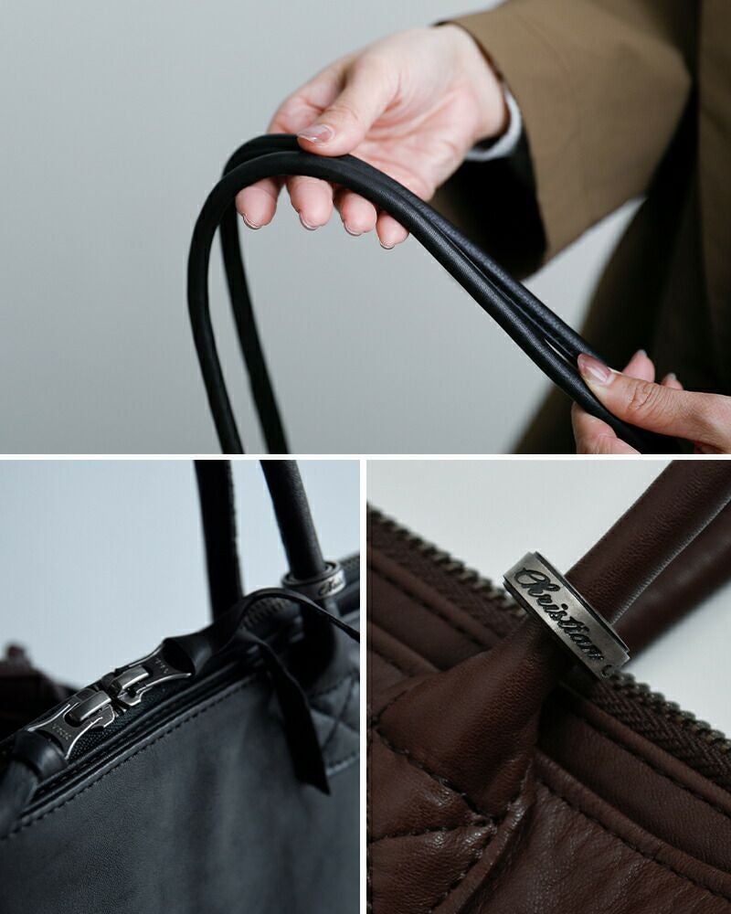 CHRISTIAN PEAU クリスチャンポー カウレザー トートバッグ 06472-3-cp