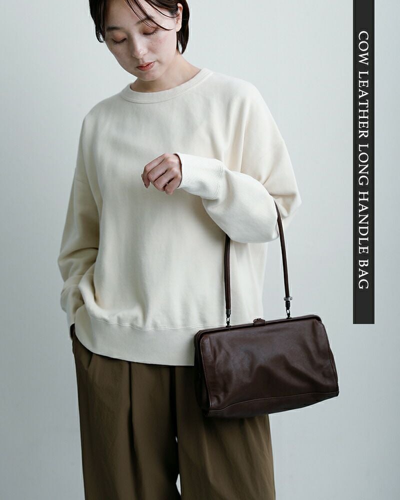 CHRISTIAN PEAU クリスチャンポー カウレザー ロング ハンドル バッグ