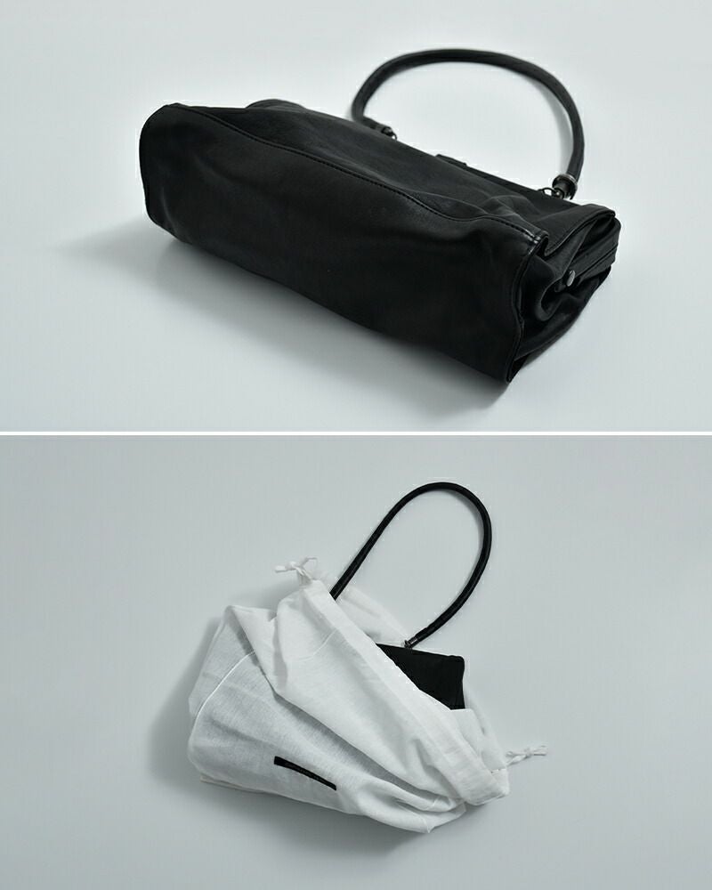 CHRISTIAN PEAU クリスチャンポー カウレザー ロング ハンドル バッグ