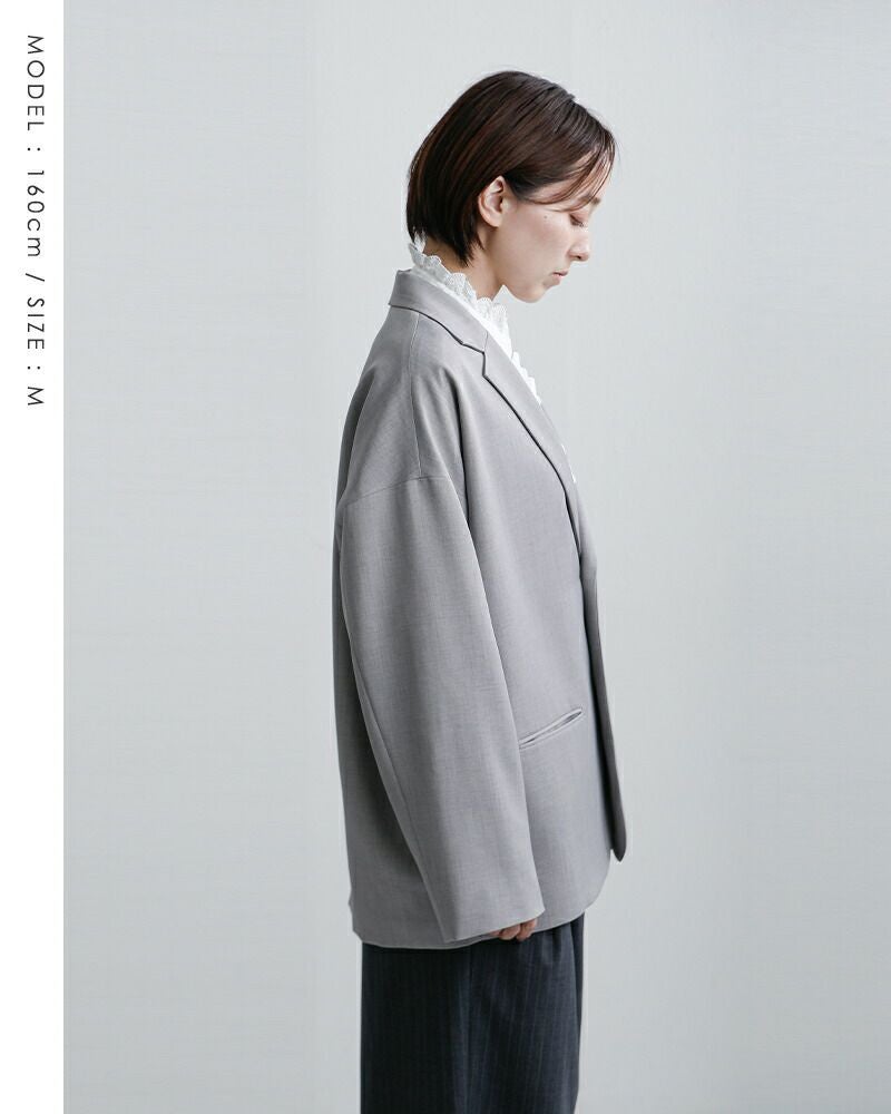TRAVAIL MANUEL トラバイユマニュアル　ジャケット TRAVAIL MANUEL トラバイユマニュアル イージー ウーステッド
