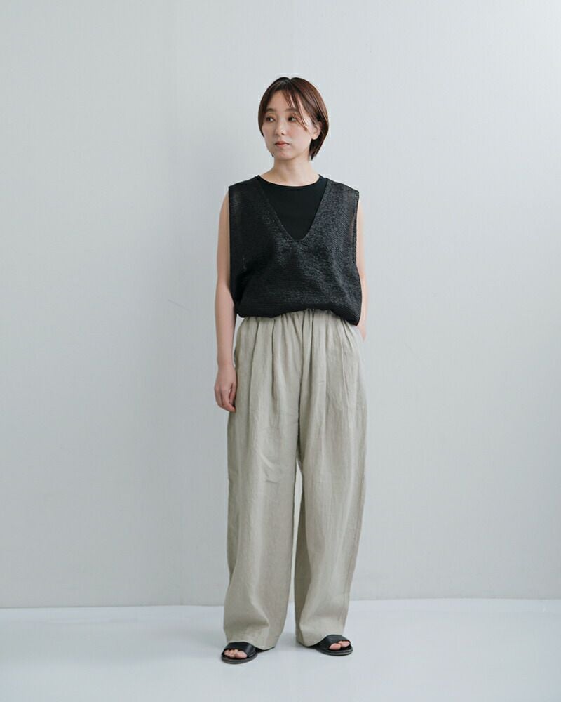 クーランマラン一つ TRAVAIL MANUEL トラバイユマニュアル フレンチリネン キャンバス