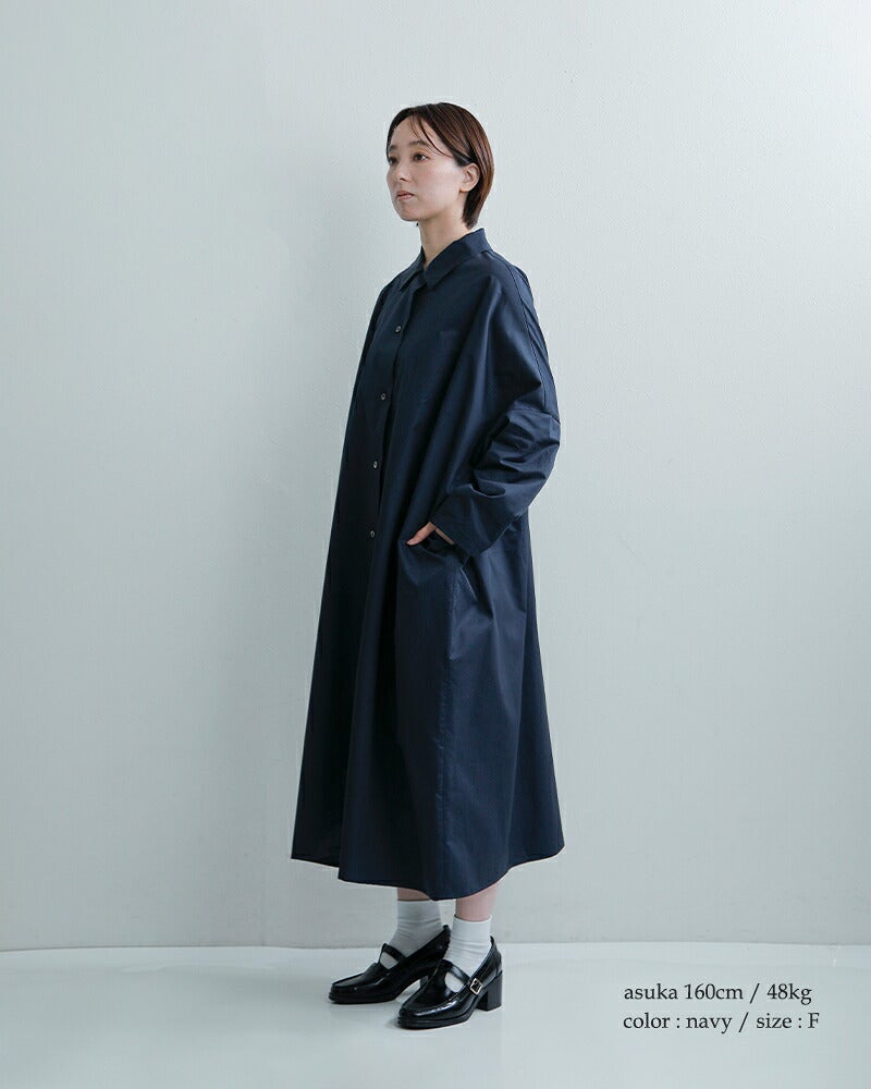 3こ1】【30%OFF】mizuiro ind ミズイロインド コットン ワイド シャツ