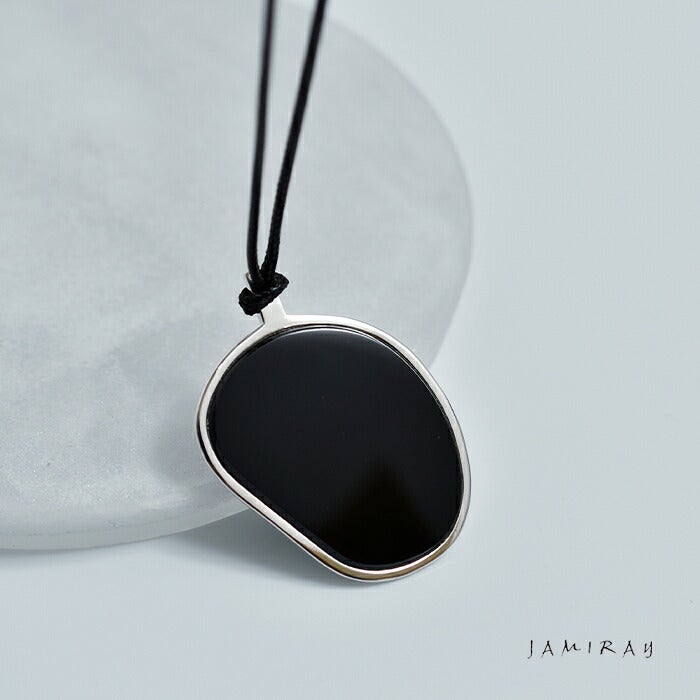 JAMIRAY ジャミレイ ビーン ストーン コード ネックレス “BEAN STONE