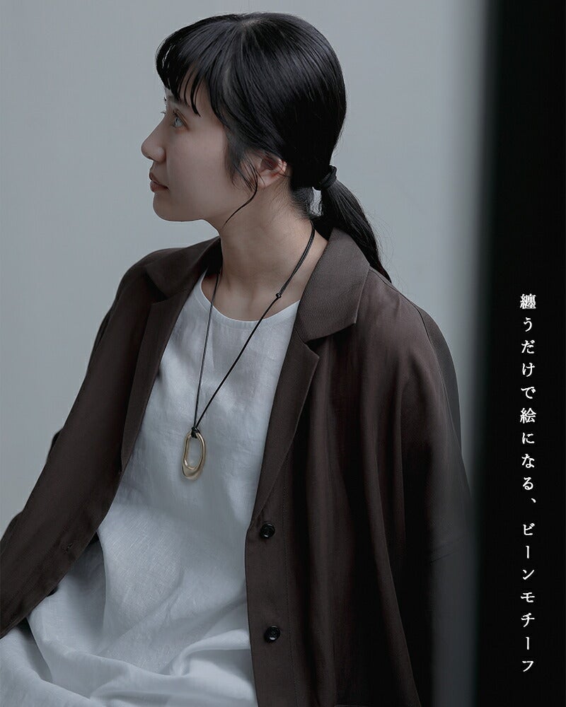 JAMIRAY ジャミレイ ビーン モチーフ コード ネックレス “BEAN MOTIF