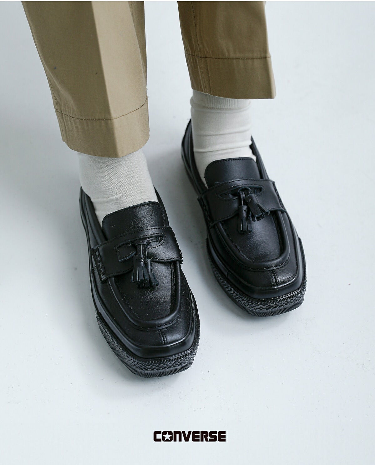 CONVERSE コンバース オールスター スクエアトゥ ローファー as-sq-toe