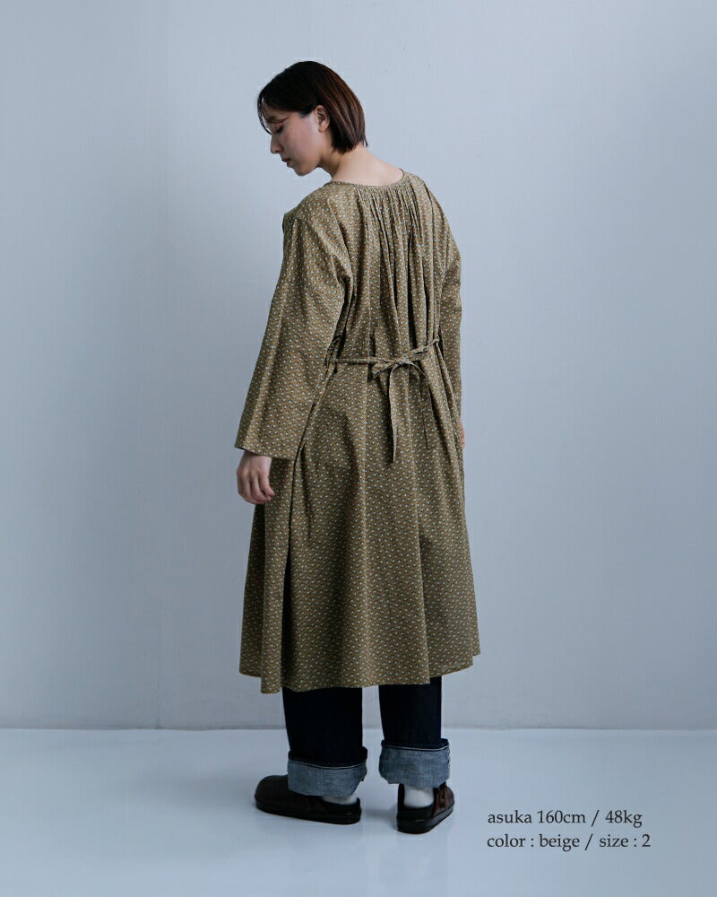 60%OFF】SOIL ソイル コットンボイル スモールフラワープリント 2way