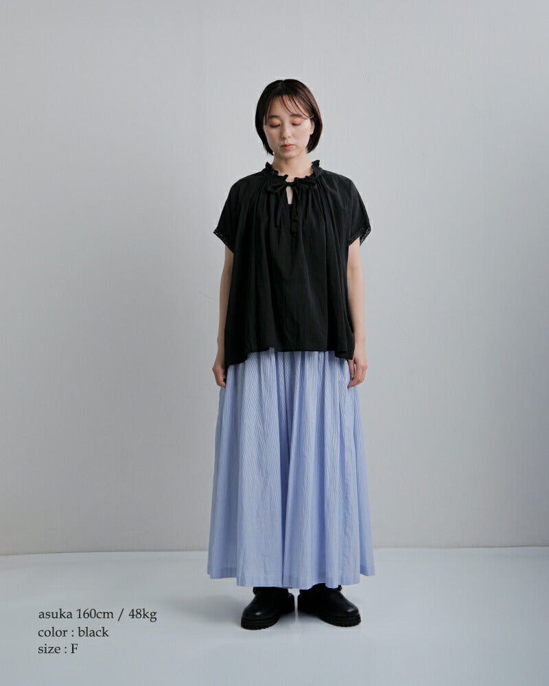 3こ1】【20%OFF】SOIL ソイル コットンボイル レース ストリング