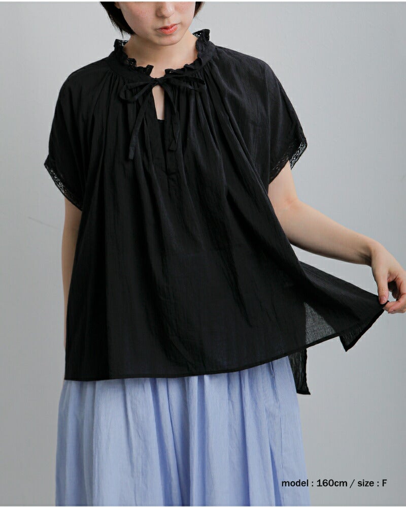 3こ1】【20%OFF】SOIL ソイル コットンボイル レース ストリング