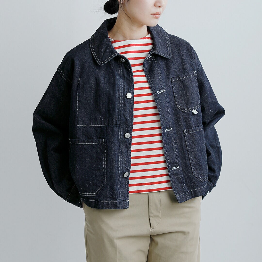 ORCIVAL オーチバル オーシバル コットンヘンプデニム カバーオール