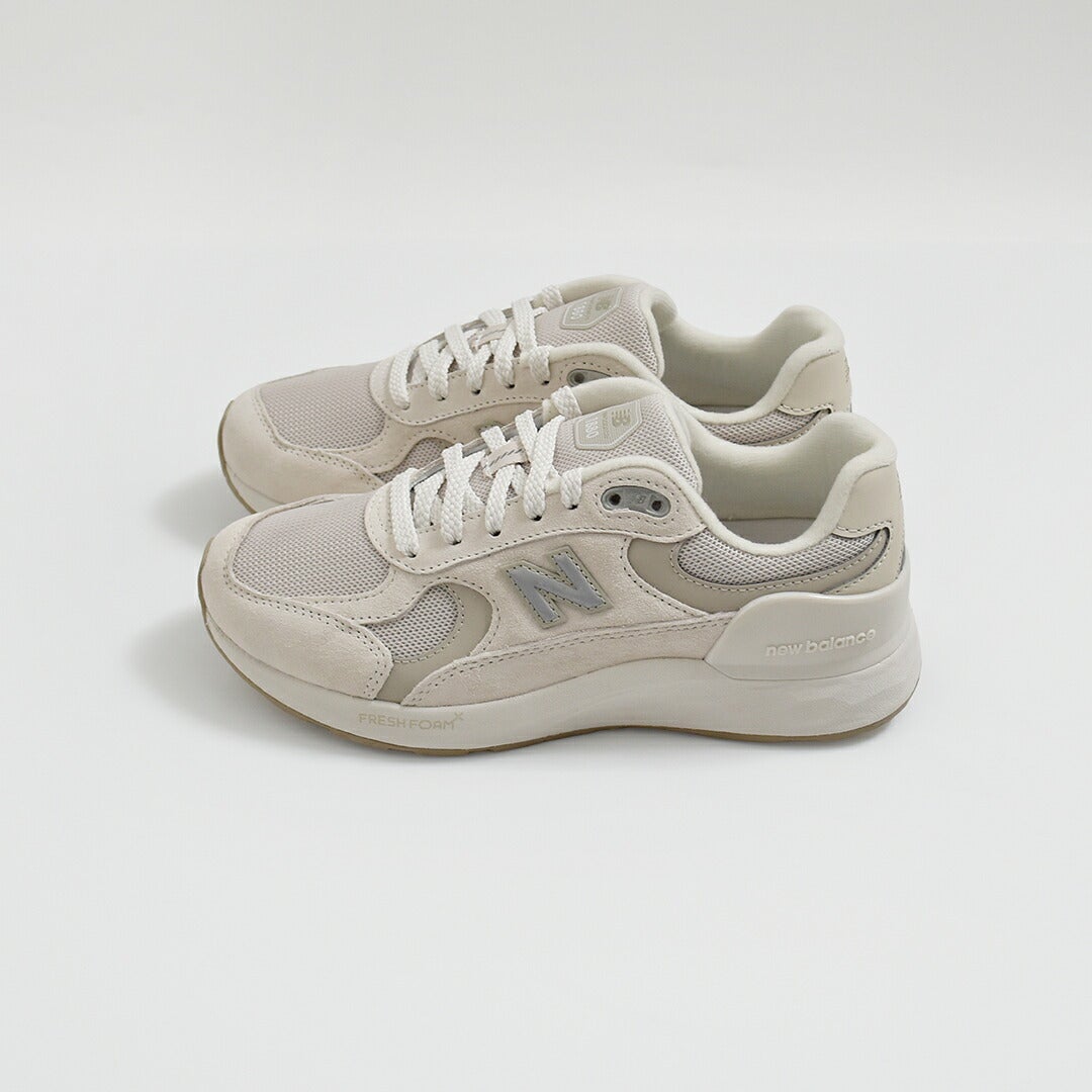 new balance ニューバランス スエード メッシュ アッパー スニーカー