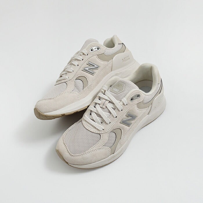new balance ニューバランス スエード メッシュ アッパー スニーカー