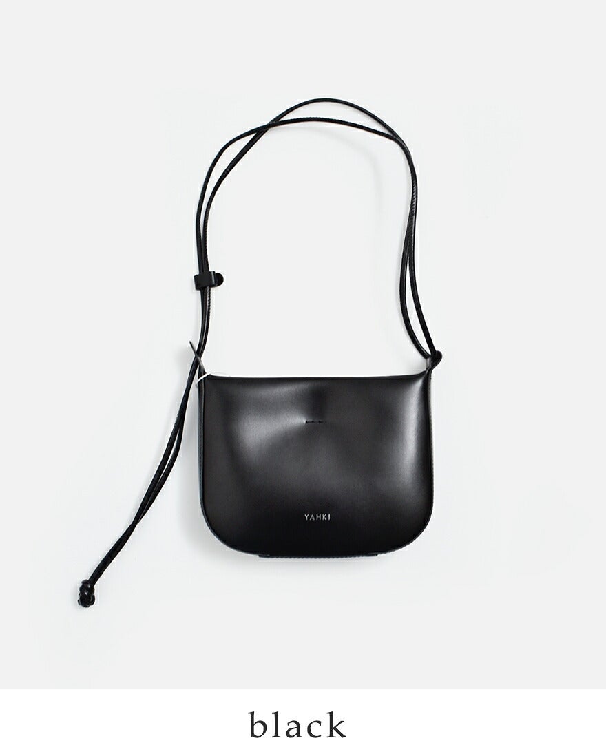 YAHKI ヤーキ ソフトダブルフェイスレザー ショルダー バッグ yh-786
