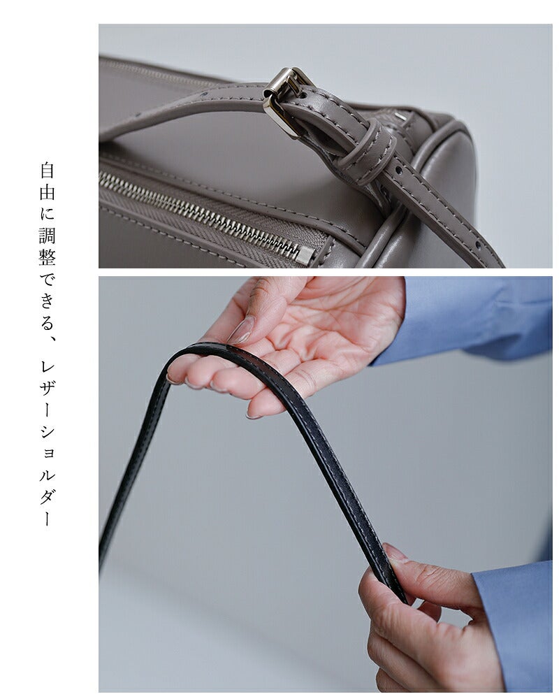 YAHKI ヤーキ ソフトダブルフェイスレザー ハンドバッグ yh-788