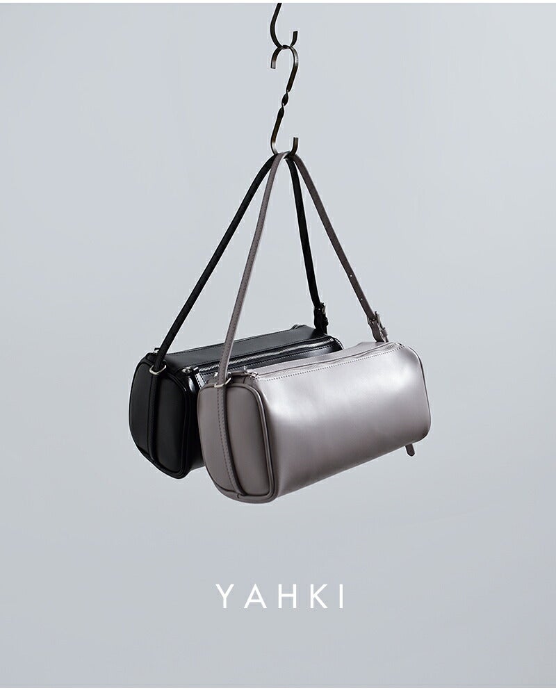 YAHKI ヤーキ ソフトダブルフェイスレザー ハンドバッグ yh-788