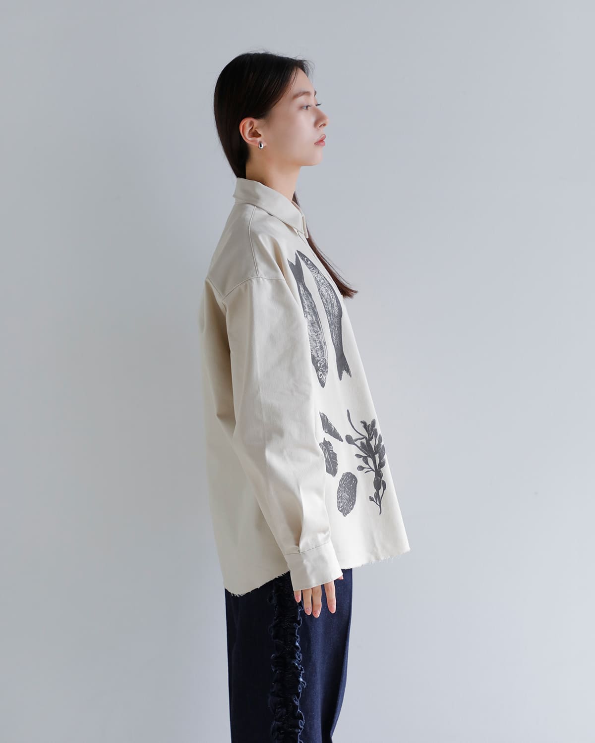 FLOWER フラワー コットン クリーチャー シャツ “Creatures shirt