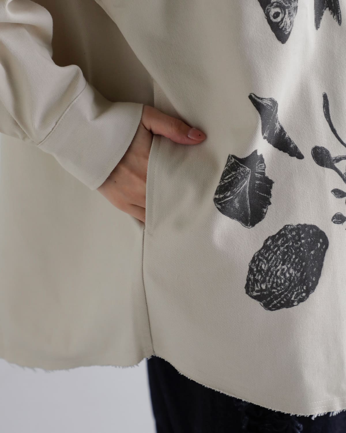 FLOWER フラワー コットン クリーチャー シャツ “Creatures shirt