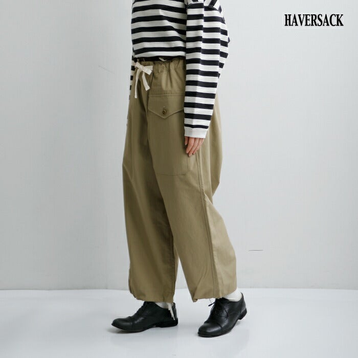 クーポン対象】HAVERSACK ハバーサック ウェザークロス ミリタリー