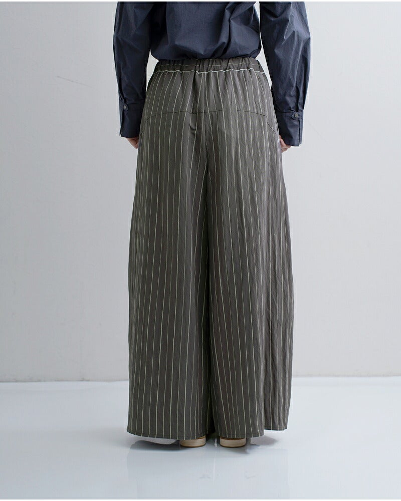 MARECHAL TERRE マルシャルテル ウエスタン タック コクーン パンツ