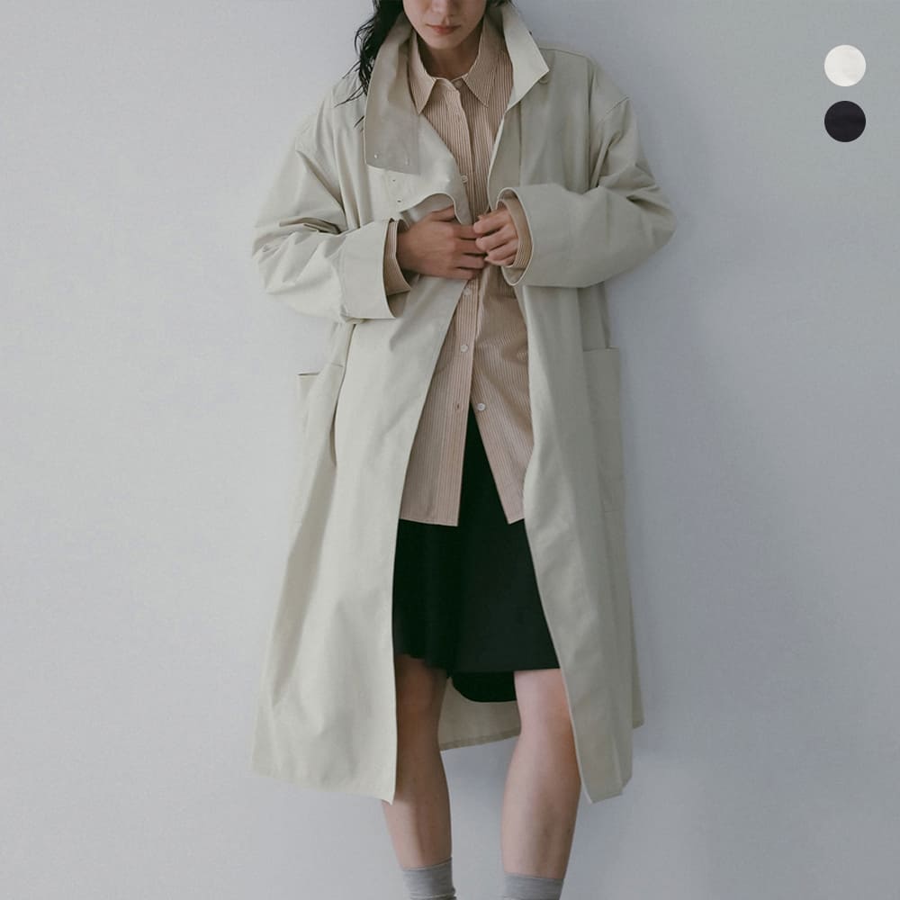 anuke アンヌーク スタンドカラー ロングコート Standcollar Long Coat