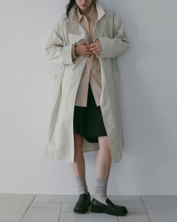 anuke アンヌーク スタンドカラー ロングコート Standcollar Long Coat 
