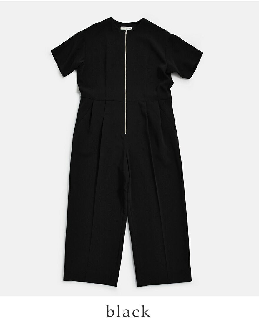 Shinzone シンゾーン ダブル クロス ジャンプスーツ DOUBLE CLOTH