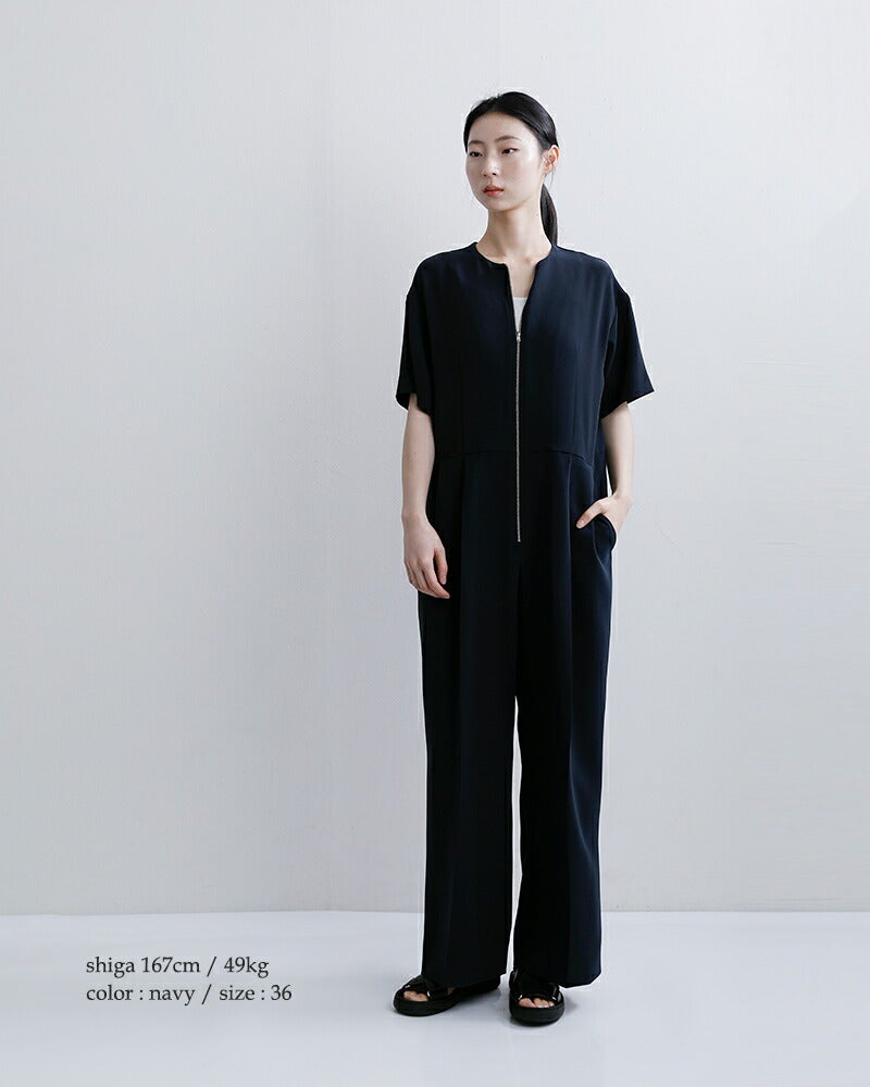 シンゾーン　オールインワン　36 THE SHINZONE(ザ シンゾーン)DOUBLE CLOTH JUMPSUITダブルクロス