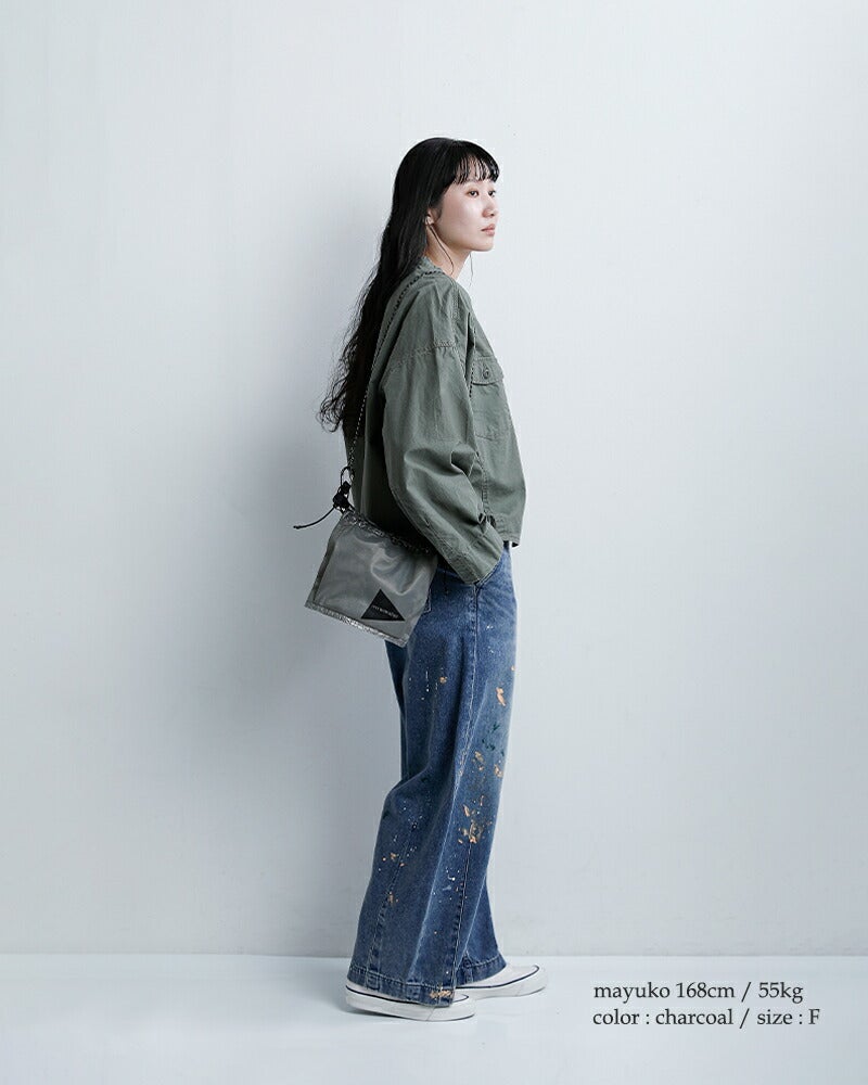 and wander アンドワンダー ダイニーマ サコッシュ UL sacoche with