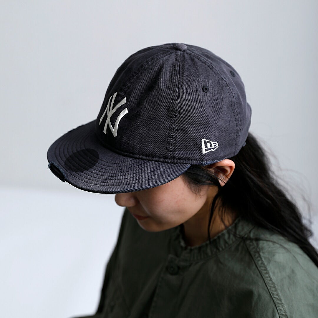 キャップ、ハット 大幅値下げ可能です NEW ERA ニューエラ 9THIRTY ダメージ キャップ Powered by GORO
