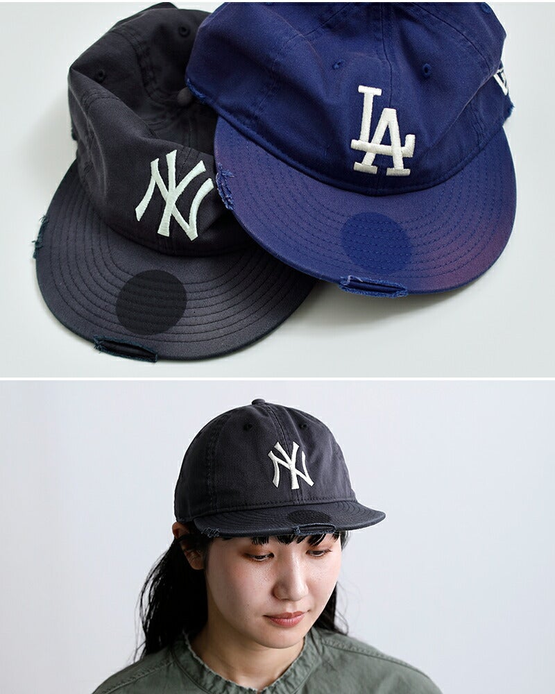 キャップ、ハット 大幅値下げ可能です NEW ERA ニューエラ 9THIRTY ダメージ キャップ Powered by GORO