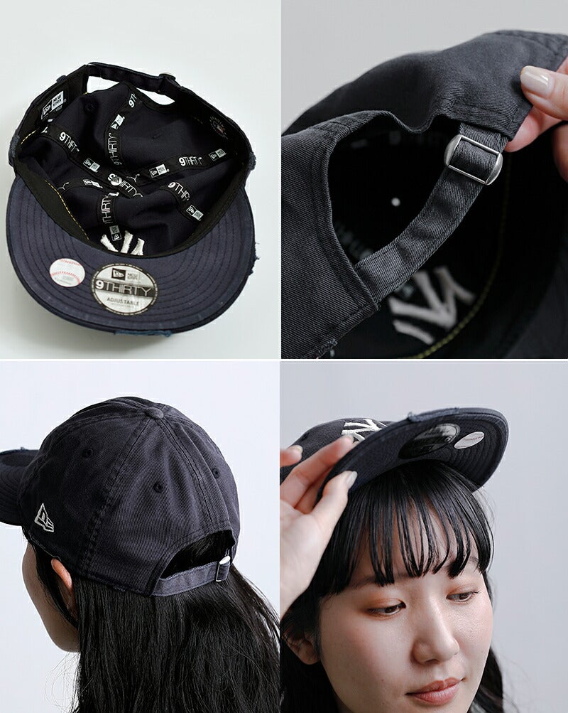 NEW ERA ダメージキャップ NEW ERA（ニューエラ） ニューエラ/NEW ERA 59FIFTY Damaged Denim