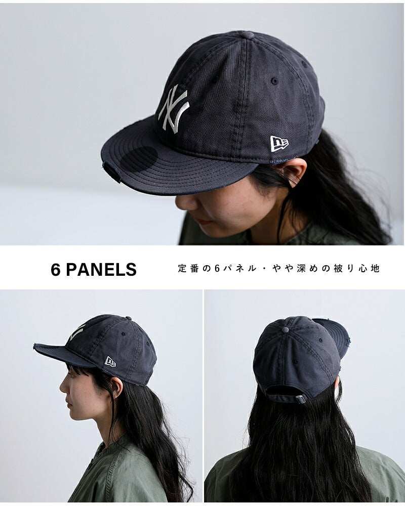 NEW ERA ニューエラ 9THIRTY ダメージ キャップ Powered by GORO