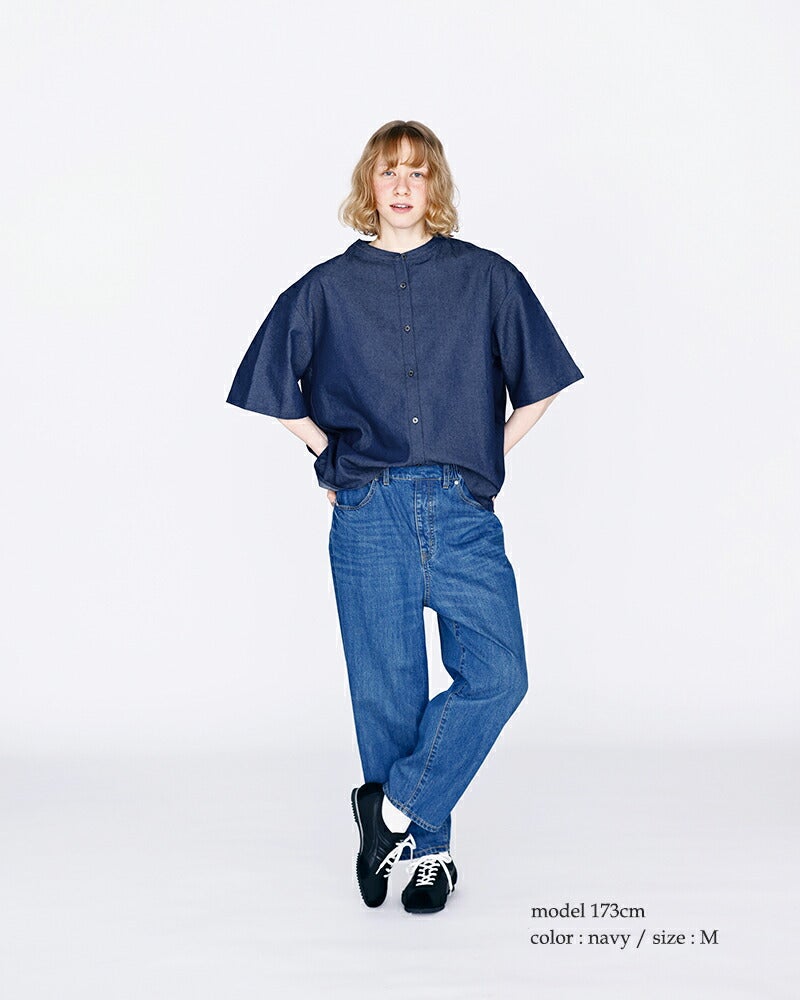 kelen ケレン バックプリーツ 6.5ozデニム シャツ “MARHA