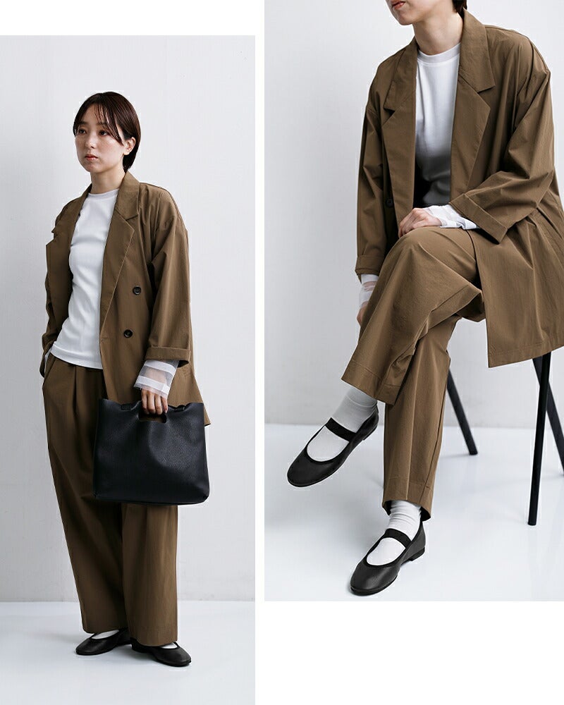 ATELIER 4.5 アトリエ4.5 シュリンクレザー ワンストラップ バレエ
